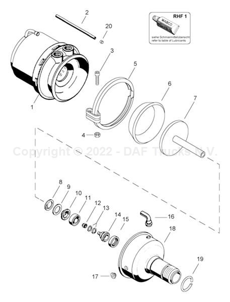 TRP e-Store | Spring brake cylinder